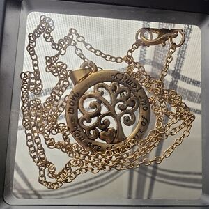 Fashion Jewelry Gold Heart Pendant Necklace